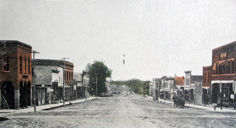 Main Street, Glenwood Minnesota, 1907