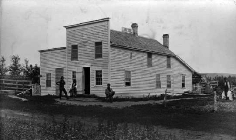 Durkee's Hotel, Glenwood Minnesota, 1876