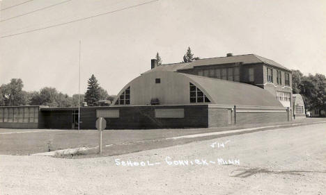 School, Gonvick Minnesota, 1950?