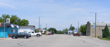 Street scene, Gonvick Minnesota, 2008