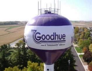 Goodhue Minnesota Water Tower