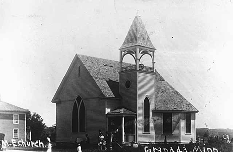 Methodist Episcopal Church, Granada Minnesota, 1900