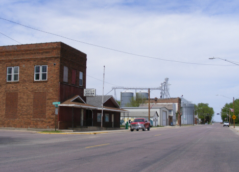 Street scene, Granada Minnesota, 2014