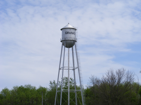 Water tower, Granada Minnesota, 2014