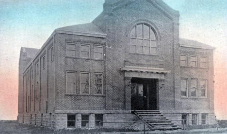 Woodman Opera House, Grand Meadow Minnesota, 1908