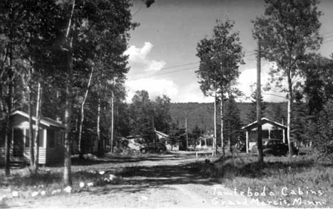 Tomteboda Cabins, Grand Marais Minnesota, 1948