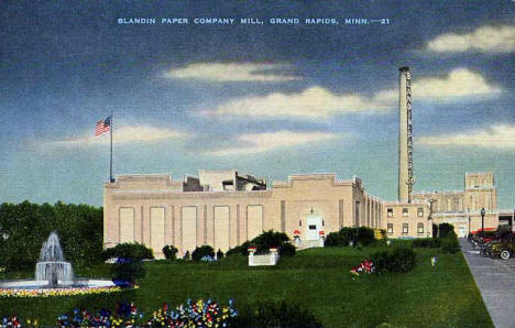 Blandin Paper Company Mill, Grand Rapids Minnesota, 1939