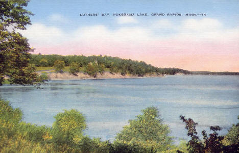 Luther's Bay, Grand Rapids Minnesota, 1940's