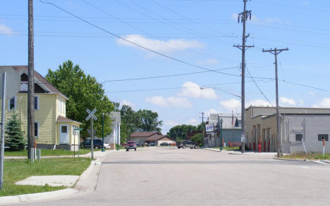 Street scene, Green Isle Minnesota, 2011