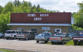 Tom's Body Shop, Greenbush Minnesota
