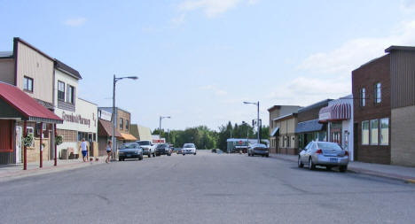 Street scene, Greenbush Minnesota, 2009