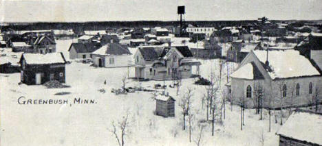 General view, Greenbush Minnesota, 1909