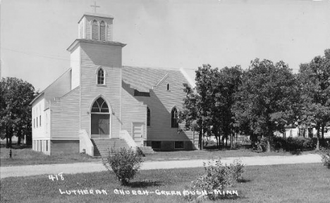 Lutheran Church, Greenbush Minnesota, 1950's