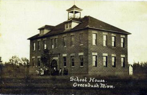 School House, Greenbush Minnesota, 1910's?