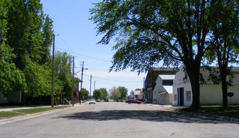 Street scene, Greenwald Minnesota, 2009