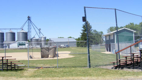 Ball field, Greenwald Minnesota, 2009