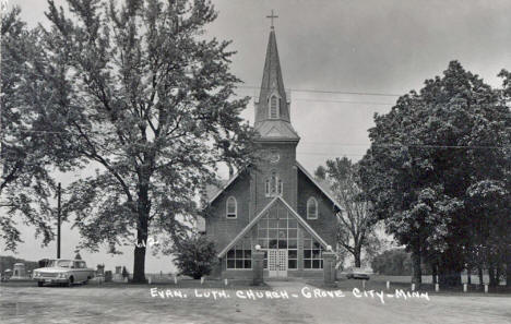 Evangelical Lutheran Church, Grove City Minnesota, 1960's