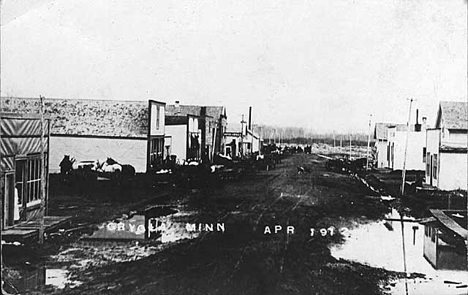 Main Street, Grygla Minnesota, 1912