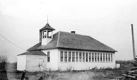 Old Grygla Elementary School, Grygla Minnesota, 1937