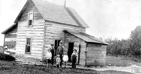 John Sather homestead near Gully Minnesota, 1916