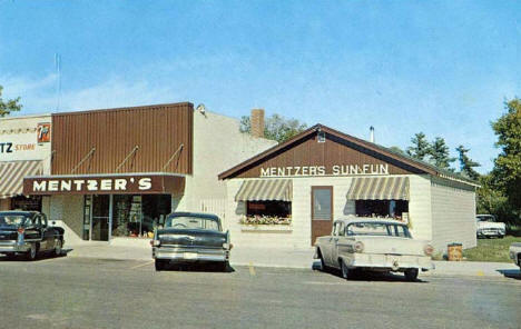 Mentzer's Store, Hackensack Minnesota, 1960's