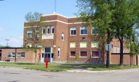 Former Hallock High School, Hallock Minnesota, 2008