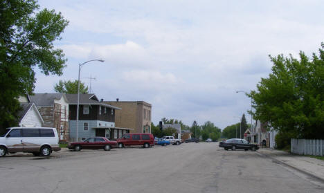 Street scene, Halstad Minnesota, 2008