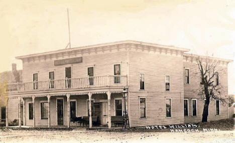 Hotel William, Hancock Minnesota, 1908