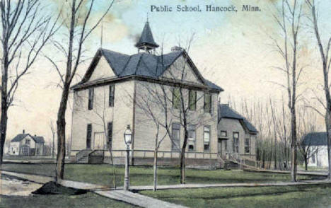 Public School, Hancock Minnesota, 1912
