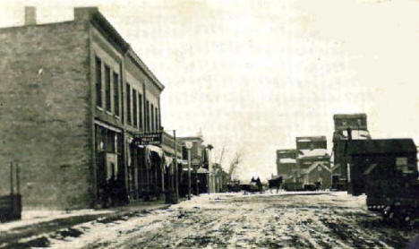 Atlantic Avenue, Hancock Minnesota, 1913