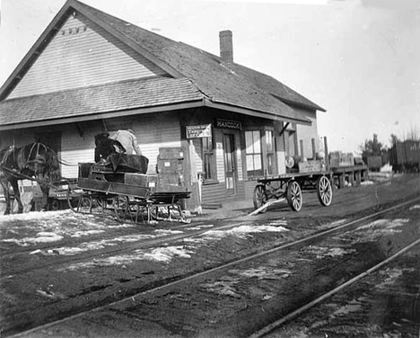 Hancock Depot, Hancock Minnesota, 1910