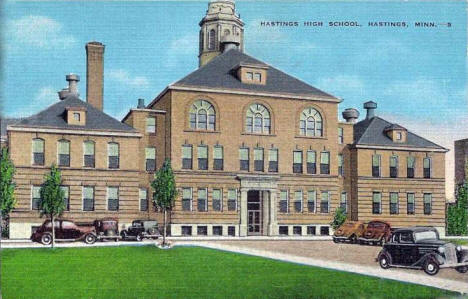 High School, Hastings Minnesota, 1930's