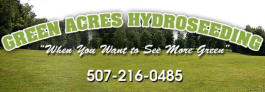 Green Acres Hydroseeding, Hayfield Minnesota