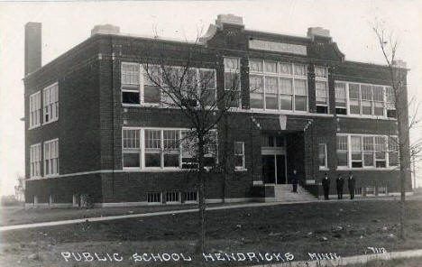 Public School, Hendricks Minnesota, 1920's