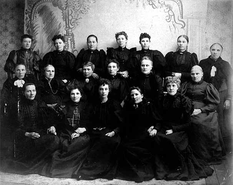 Ladies Aid, Immanuel Lutheran Church, Hendrum Minnesota, 1890's
