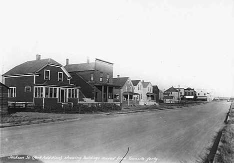 Jackson Street, Hibbing Minnesota, 1920