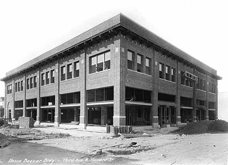 Itasca Baazar Building at Third Avenue and Howard Street in Hibbing, 1920