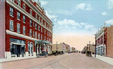 Howard Street, Hibbing Minnesota, 1920's