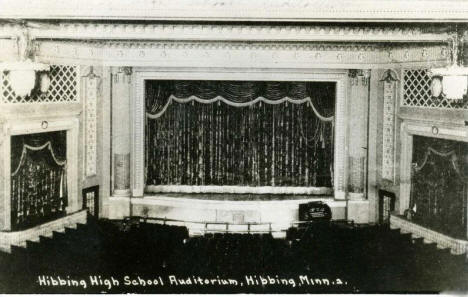 Hibbing High School Auditorium, Hibbing Minnesota, 1920's