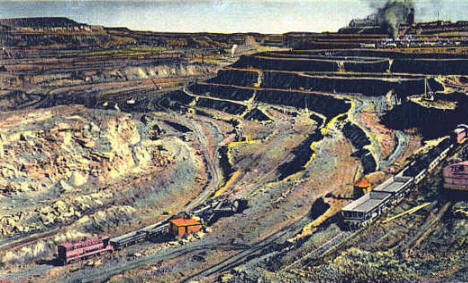 Hull-Rust Open Pit Mine, Hibbing Minnesota, 1937