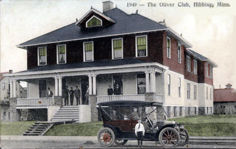 The Oliver Club, Hibbing Minnesota, 1920's
