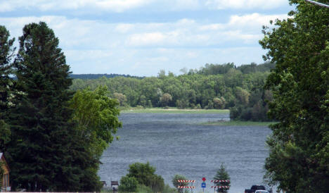 View of Hill Lake in Hill City Minnesota, 2009