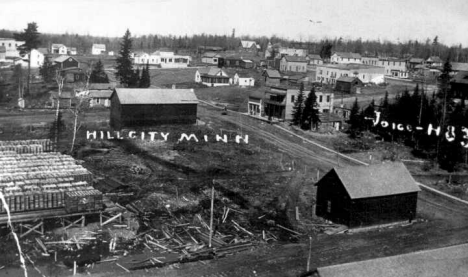 Hill City taken from water tower at the Wooden Ware Factory looking west, 1910