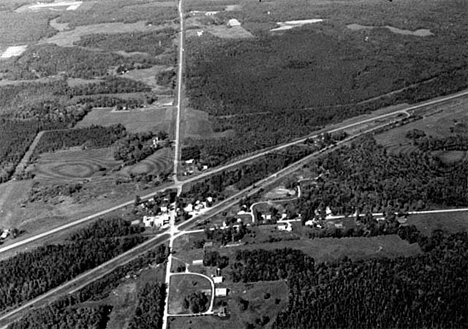 Aerial view, Hines Minnesota, 1984