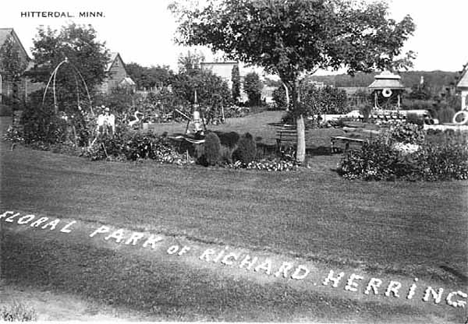 Argonne Forest, Floral Park of Richard Herring, Hitterdal Minnesota, 1915
