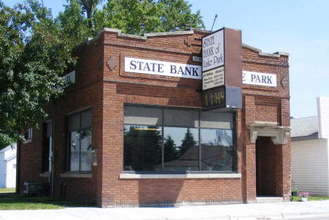 State Bank of Lake Park, Hitterdal Minnesota, 2008
