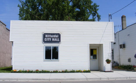 City Hall, Hitterdal Minnesota, 2008