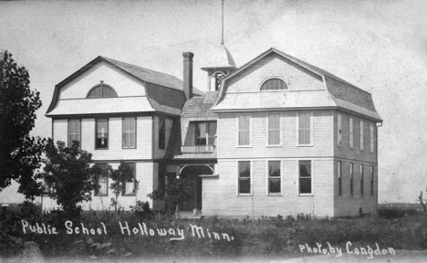 Public School, Holloway Minnesota, 1916