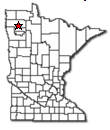 Location of Holt MN