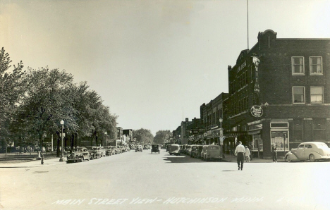 Main Street, Hutchinson Minnesota, 1947